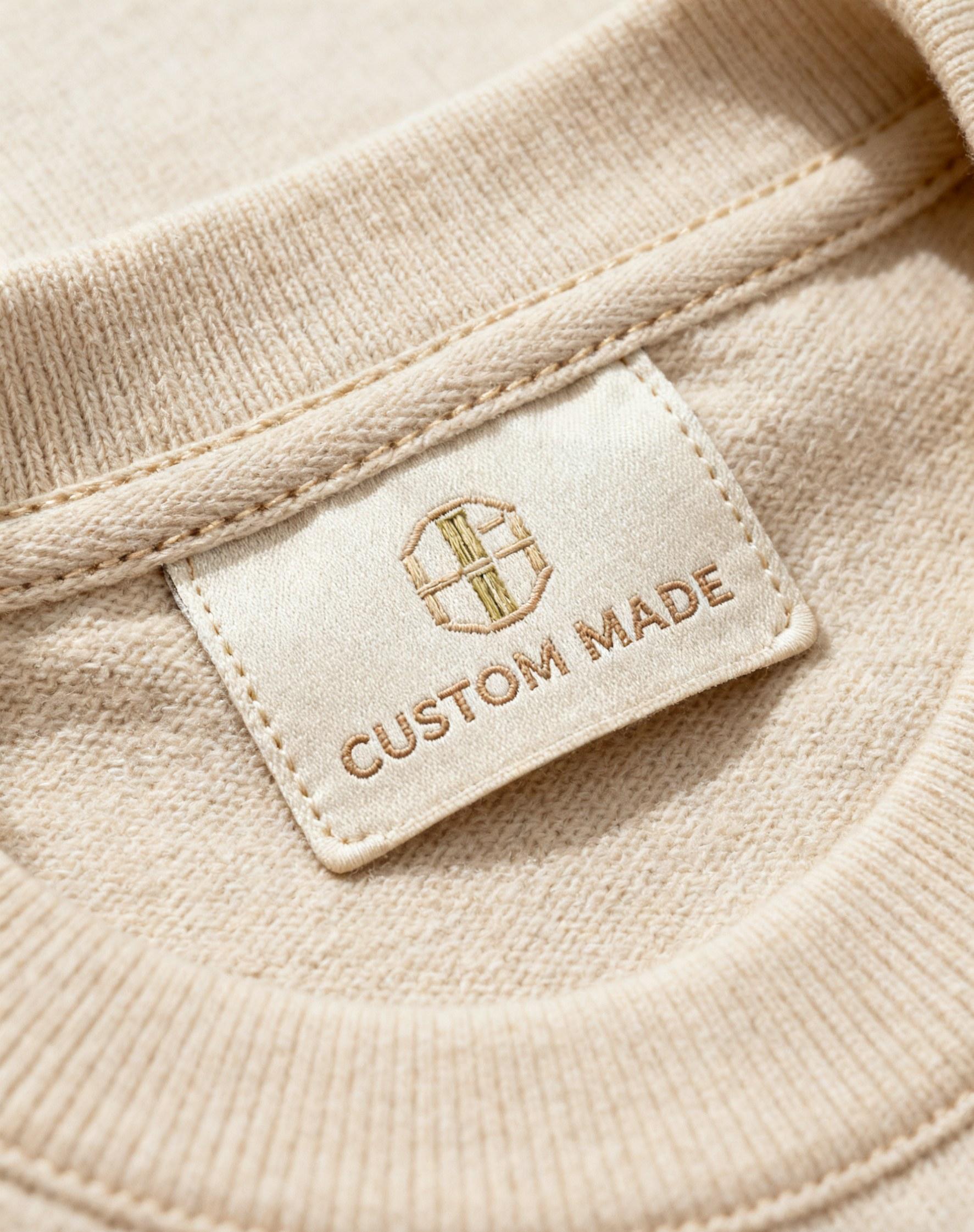 Custom fabric labels enhancing brand identity and comfort